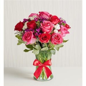 Key To My Heart® Clear Vase