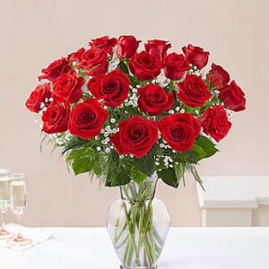 I LOVE YOU, 24 RED ROSES !