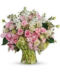 Anniversary Flower, PINK AND WHITE LARGE