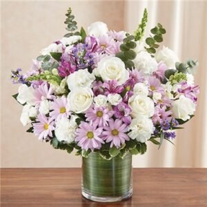 Cherished Memories Lavender & White