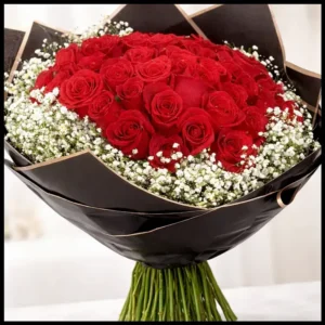*Wow- 24 Beautiful Wrapped Roses